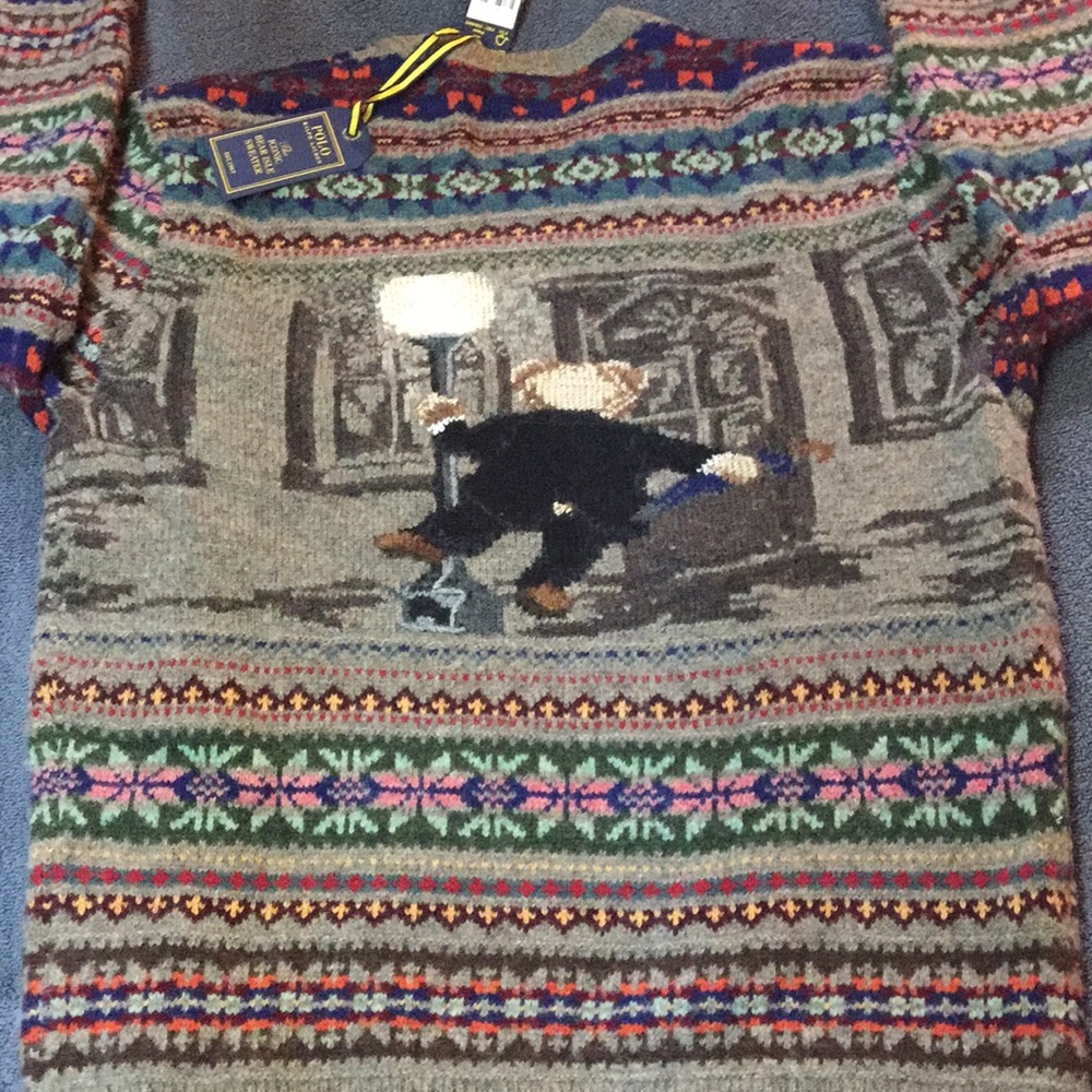 Polo Ralph Lauren Bear Isle Sweater - Picture 2 of 2